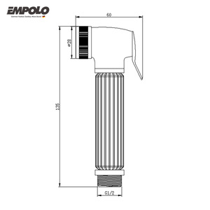 Ручной смеситель для ванной комнаты - Product Image 2