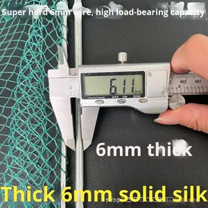 Plastik Balık Avı Araçları Toptan Dayanıklı El Ağı Balıkçılık Malzemeleri Karides Ağı Balık Kafesi - Product Image 3