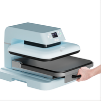 Machine de transfert thermique pour t-shirts, presse à chaud numérique 38*38 pour vêtements, équipement de transfert manuel