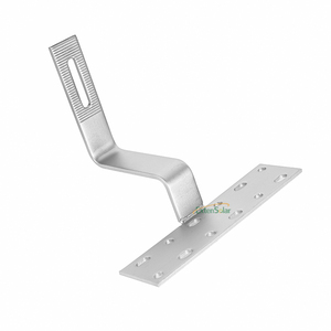 ExtenSolar ES01 Crochets <span class=keywords><strong>de</strong></span> fixation pour panneaux solaires en métal SUS304, réglables pour toitures en tuiles, durée <span class=keywords><strong>de</strong></span> vie <span class=keywords><strong>de</strong></span> 25 ans - Product Image 1