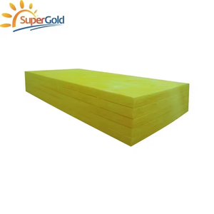 Panneaux acoustiques légers en fibre de verre SuperGold Building Materials, panneaux absorbants acoustiques en laine de verre - Product Image 1