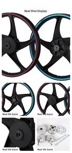 Jante en alliage d'aluminium forgée de 17 pouces, style Tornado, avec double frein à tambour - Product Image 6