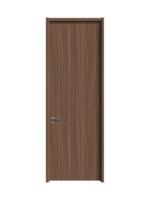 Porte intérieure TH50 en aluminium et bois, feuille de porte de 50 mm remplie de graphène, cadre en alliage d'aluminium, insonorisée et étanche pour chambre et bureau