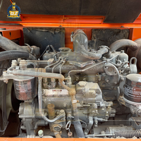 Mini-excavatrice Hitachi Zx60 d'occasion, d'origine japonaise, 6 tonnes, faible nombre d'heures, diesel, sur chenilles, hydraulique, en bon état, à vendre