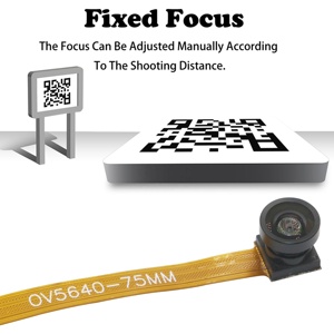 OEM 5MP OV5640 OV2640 24 Pin MIPI DVP <span class=keywords><strong>Esp32</strong></span> Módulo de Cámara 2K Cmos Sensor Mini módulo de cámara - Product Image 6