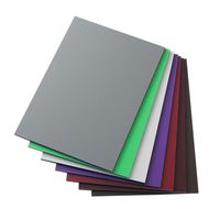 Panel compuesto de aluminio ACM resistente al impacto moderno personalizable no tóxico para material de construcción moderno