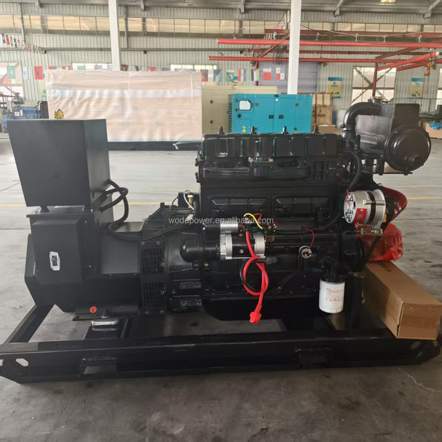 Silent Trailer Mobile Home Use Water Cooled 30kw 40kw 50kw 60kw 12-100kw 24V DC Start 1800 RPM Diesel Generator Set ATS