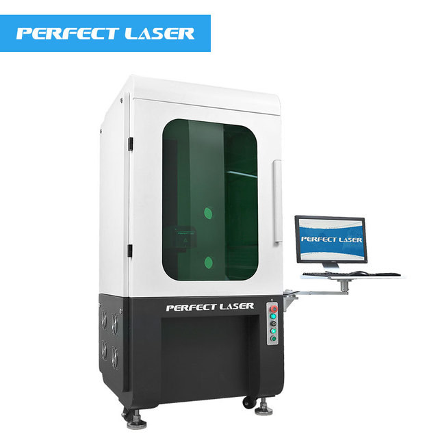 Perfect Laser -Hot Sell Full Enclosed Dynamic Fast Scanner 3D Laser Marking Machine for Nonmetal Metal
