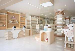 Conception d'intérieur <span class=keywords><strong>de</strong></span> <span class=keywords><strong>boutique</strong></span> pour bébés sur mesure, étagères <span class=keywords><strong>de</strong></span> vente au détail modernes et <span class=keywords><strong>comptoir</strong></span> <span class=keywords><strong>de</strong></span> caisse pour magasin <span class=keywords><strong>de</strong></span> produits pour bébés, solution clé en main - Product Image 3