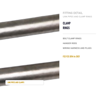 Système d'échappement Catback à valve à ajustement direct pour BMW Série 2 218i F22 F23 1.5T Trois Cylindres 2014 à 2021 Sortie d'échappement simple