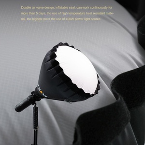 Draagbare Video Licht 40-Inch Mini Vliegende Lucht Koepel Diep Gooien Softbox Ballon Opblaasbare <span class=keywords><strong>Soft</strong></span> Light Studio Fotografische - Product Image 3