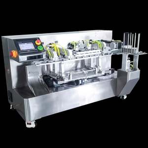 Machine de remplissage et de scellage automatique pneumatique en acier inoxydable pour sachets, sacs et pochettes dans l'emballage alimentaire et cosmétique - Product Image 2