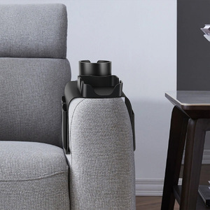 Nuevo y Popular Portavasos de Silicona de Doble Nivel para Sofá con Almacenamiento Lateral para Bebidas y Vajilla, para Uso en Sala de Estar - Product Image 4