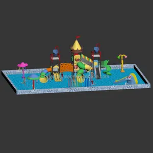 儿童和成人高品质主题户外游乐场水上公园设备玻璃纤维水滑梯游泳池滑梯
