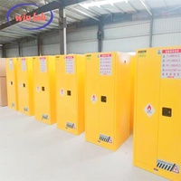 Armoire de protection chimique anti-explosion LAB, double/simple, pour le stockage de combinaisons de protection chimique, armoire inflammable tout acier, école, 450x450x1800