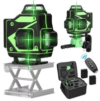 Niveau laser infrarouge lumière verte Niveau d'ingénierie instrunent Machine intégrée de ligne laser de haute précision Opération en un clic