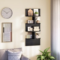 Étagère murale d'angle, compatible avec la vente en gros et le dropshipping, étagères murales flottantes pour salle de bain, étagères d'angle pour livres