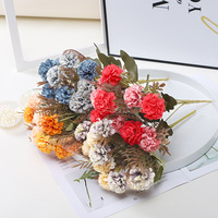 Fleurs artificielles réalistes faites à la main en plastique, Hortensias Mary MY-Mary Hydrangea, Décoration pour la maison, mariage, Pâques, Accessoires de photographie