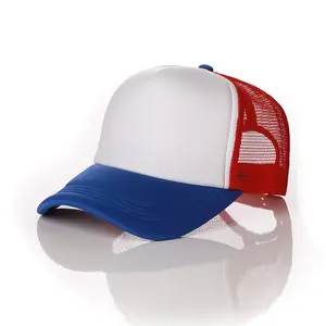 Oem בייסבול כובע ספוג רשת נשיפה גברים נשים רקמה תוויות חיצונית גוון כותנה סמל חיצוני הכובעים לוגו מותאם אישית
