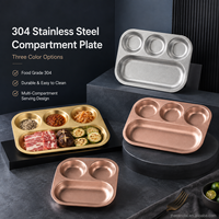 Bandeja Multiusos para Salsas y Condimentos, Comercial, para Barbacoa, Hotpot, Restaurante, Resistente al Óxido