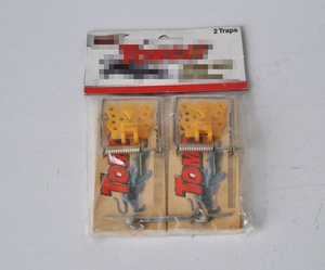 Ngoài trời trong nhà nhân Đạo tái sử dụng bằng gỗ Chuột rat Snap Catcher bẫy - Product Image 3