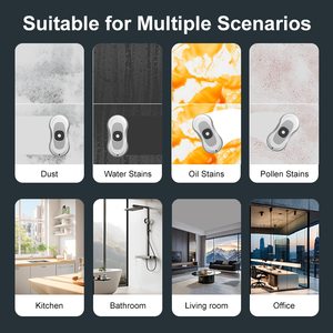 Robot de nettoyage de vitres intelligent avec navigation IA, capteur anti-chute, économe en énergie, nettoyage rapide, <span class=keywords><strong>lave</strong></span>-vitres automatique <span class=keywords><strong>professionnel</strong></span> - Product Image 4