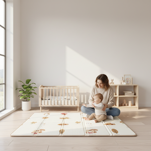 Tapis de sol pour enfants en mousse IXPE, qualité alimentaire, sans formaldéhyde, matière première sûre pour femmes enceintes et nouveau-nés - Product Image 3