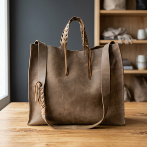 Bolso de Mano Tipo Clutch para Mujer, 100% Cuero Genuino, Cierre de Cremallera, Térmico, Impermeable, Moderno, Capacidad de 2-2.9L, OEM ODM BS - Product Image 3
