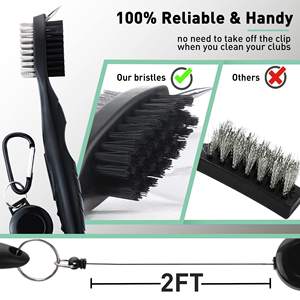 Kit Esencial de Golf Personalizado, Kit de Limpieza de Palos de Golf, Herramienta de Reparación de Divots, Accesorios de Golf para Hombre, Paquete de Entrenamiento Deportivo de Golf - Product Image 3