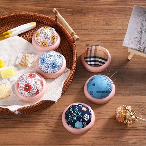 Cojín <span class=keywords><strong>para</strong></span> <span class=keywords><strong>Agujas</strong></span> de Colores, Estilo Japonés, Base de Bambú, Porta <span class=keywords><strong>Agujas</strong></span> de <span class=keywords><strong>Coser</strong></span>, Almacenamiento, Decoración del Hogar, Manualidades - Product Image 4