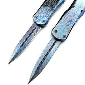 Cuchillo de bolsillo para acampar EDC portátil de alta calidad, superventas, mango de acero, pluma, caza, cuchillo portátil para acampar al aire libre - Product Image 3