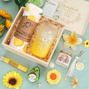 Nuevos regalos para mamá Regalos para el <span class=keywords><strong>embarazo</strong></span> Nuevo paquete de cuidado de mamá Después del juego de regalo de spa de autocuidado del bebé - Product Image 2