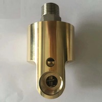Raccord Rotatif HD15 DN15 1/2 Pouce, Joint Rotatif à 360° pour Eau, Air, Huile, Accouplement Pivotant Universel, Connecteur de Pulvérisation, Union Rotative en Laiton