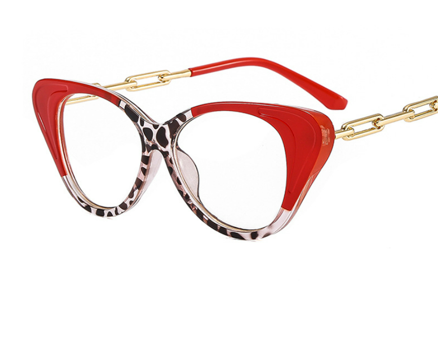 Очки женские оптические с защитой от синего света, аксессуар «кошачий глаз» в цветной оправе, в металлической оправе, для компьютера