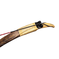 Arc de chasse turc en bois traditionnel arc fait à la main tir à l'arc arc classique 20 ~ 40lbs époxy Transparent