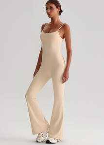 Body da Yoga Senza Cuciture con Spalline Regolabili e Schiena Scoperta per Donna, Supporto Elevato, Modellante, Asciugatura Rapida, Pezzo Unico per Palestra - Product Image 2