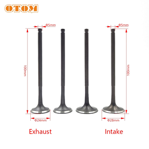 OTOM <span class=keywords><strong>Kit</strong></span> de soupape d'admission et d'<span class=keywords><strong>échappement</strong></span>, pièces de moteur de <span class=keywords><strong>moto</strong></span> pour ZONGSHEN NC250 KAYO BSE 4 soupapes - Product Image 2