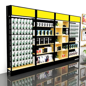 Customized Phone Case <strong>Display</strong> <strong>Stand</strong> With Hook <strong>Hanging</strong> Shelves Metal <strong>Display</strong> <strong>Rack</strong> Floor Metal Pegboard <strong>for</strong> Retail Store - Product Image 2