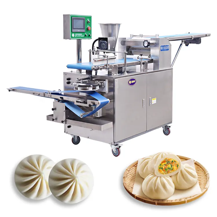 manufacturer automatic dim sum steamed bun machine stuffing momo making machine