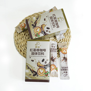 Café Instantáneo en Polvo con Fórmula Personalizada, 15g x 10 Sobres, Mezcla Herbal, OEM, ODM, Marca Privada - Product Image 1