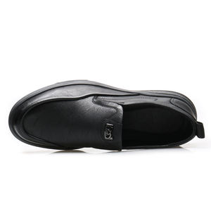 Chaussures Homme en Cuir Souple à Enfiler, Mocassins Britanniques Faits Main Respirants, Chaussures Décontractées et Habillées pour Homme - Product Image 4