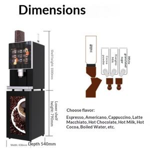 Vente Flash : Kiosque à Café Robotisé CNC Entièrement Automatique avec Bras Articulé, Distributeur Automatique de Café, Technologie PLC Nouvelle Génération, Contrôle Précis de la Température 15 Bars - Product Image 3