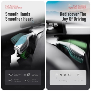 Navihua - Velocímetro para Auto con Carplay, Palanca de Señales de Giro, Limpiaparabrisas, Palanca de Cambios para Tesla Model 3 Highland/Y Juniper - Product Image 6