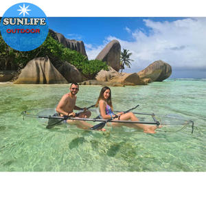 Canoa de cristal para <span class=keywords><strong>Kayak</strong></span> transparente, duradera, doble asiento, certificado CE - Product Image 3