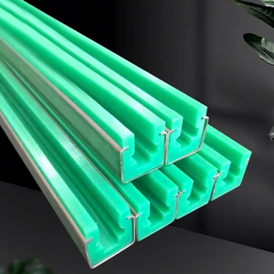 Perfil Plástico de Alta Resistência à Temperatura, Faixa de Desgaste em Polietileno UHMWPE, Guia de Corrente - Product Image 1