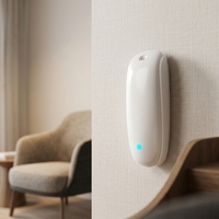 Diffuseur d'arômes portable à technologie ultrasonique à faible bruit, type batterie, pour la maison et le bureau, modèle F80