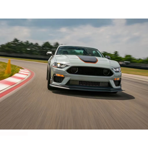 Accessoires de voiture, lèvre avant de style Mach 1 pour <span class=keywords><strong>Ford</strong></span> <span class=keywords><strong>Mustang</strong></span> 2018-2022 |   21+ Style Spoiler de pare-chocs avant, séparateur, pièces automobiles - Product Image 4