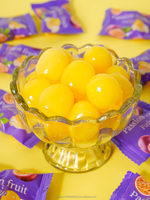 Peelable Halal Wholesale Gummy Fruit Fudge Gummy Candy Sweet Fruity Flavor with Big Bag Packaging
