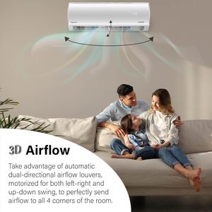 Aire Acondicionado Mini Split sin Ductos Pioneer, 11500 BTU, 17 SEER2, Bomba de Calor Inverter, 115V, Blanco, Kit de 16 Pies - Product Image 5