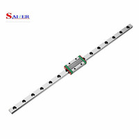 Carro deslizante de riel de guía lineal en miniatura de alta calidad, 100mm de longitud, MGN7H, MGN9H, MGN12H, MGN15H, núcleo de rodamiento para impresora 3D
